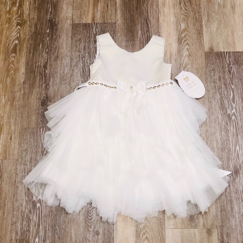 American Princess, 5T Ivory Dress